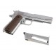 Страйкбольный пистолет WE Colt M1911A1 Gen 2 (silver, CO2, WE-E017C-SV)